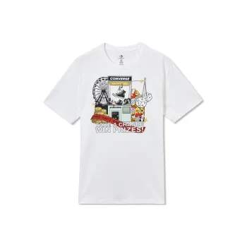 Converse ClawMachineTee T Shirt Men's White