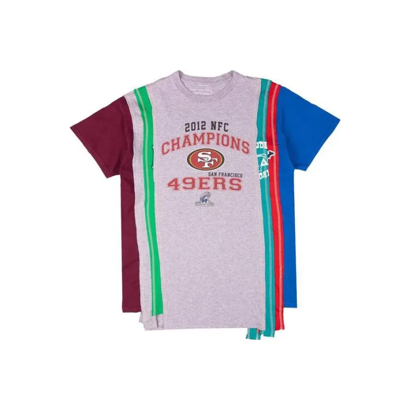 Needles San Francisco 49ers 7 Cuts Short Sleeve Tee-0