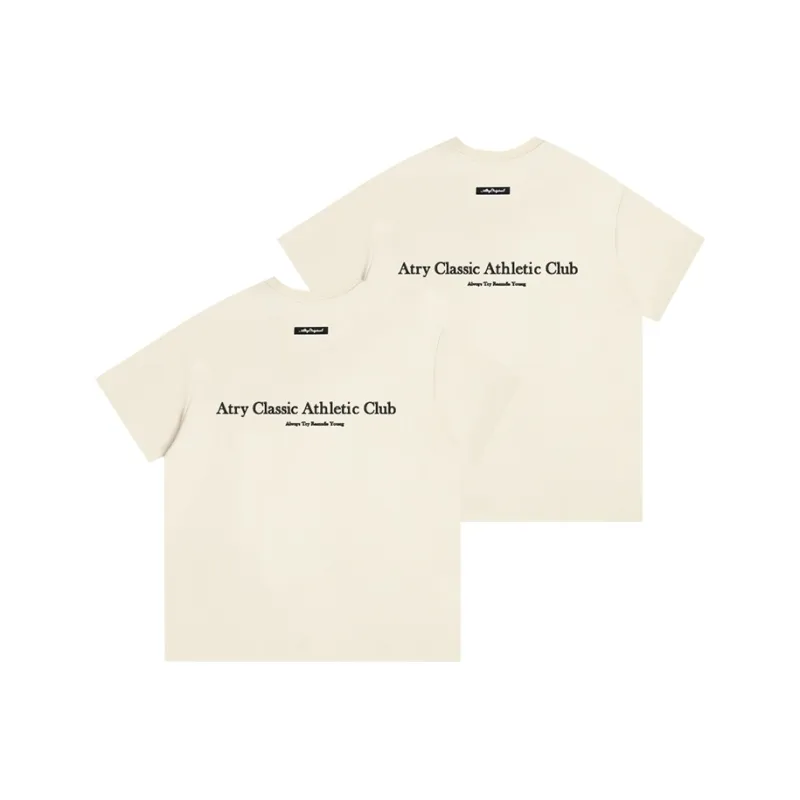 Atry Alphabet Slogan Series T Shirt Unisex 2 Pack-0
