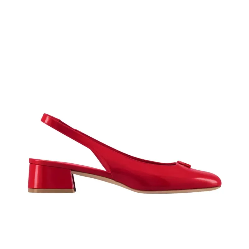 LOUIS VUITTON High Heels 3.5cm Women's Red-1