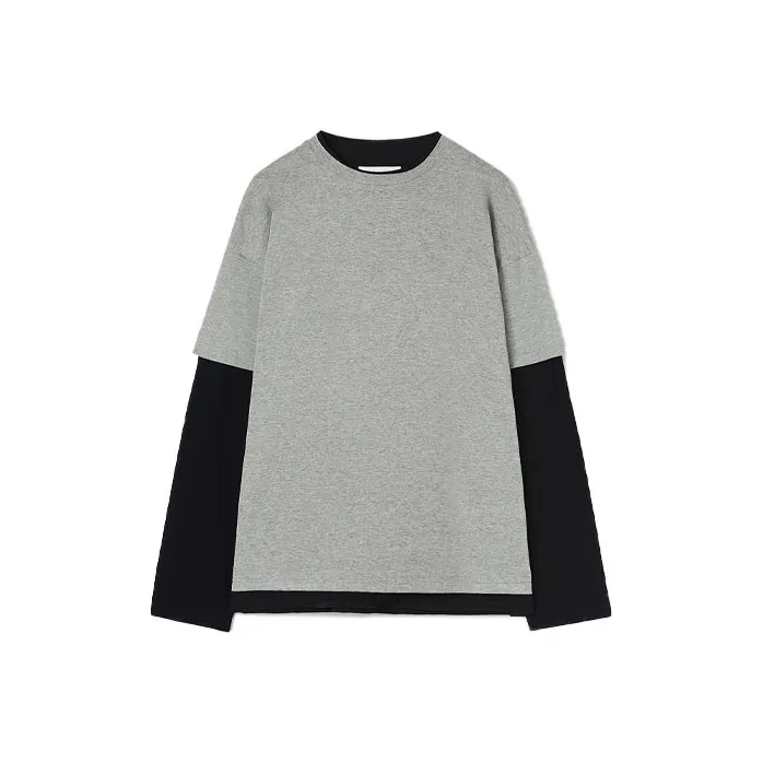 JIL SANDER T Shirts Men Silver Gray-0