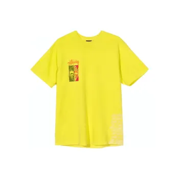 Stussy Masks Pigment Dyed Tee T Shirt Men's
