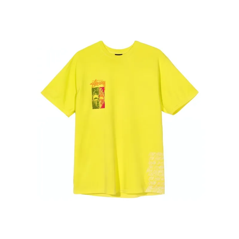 Stussy Masks Pigment Dyed Tee T Shirt Men's-3