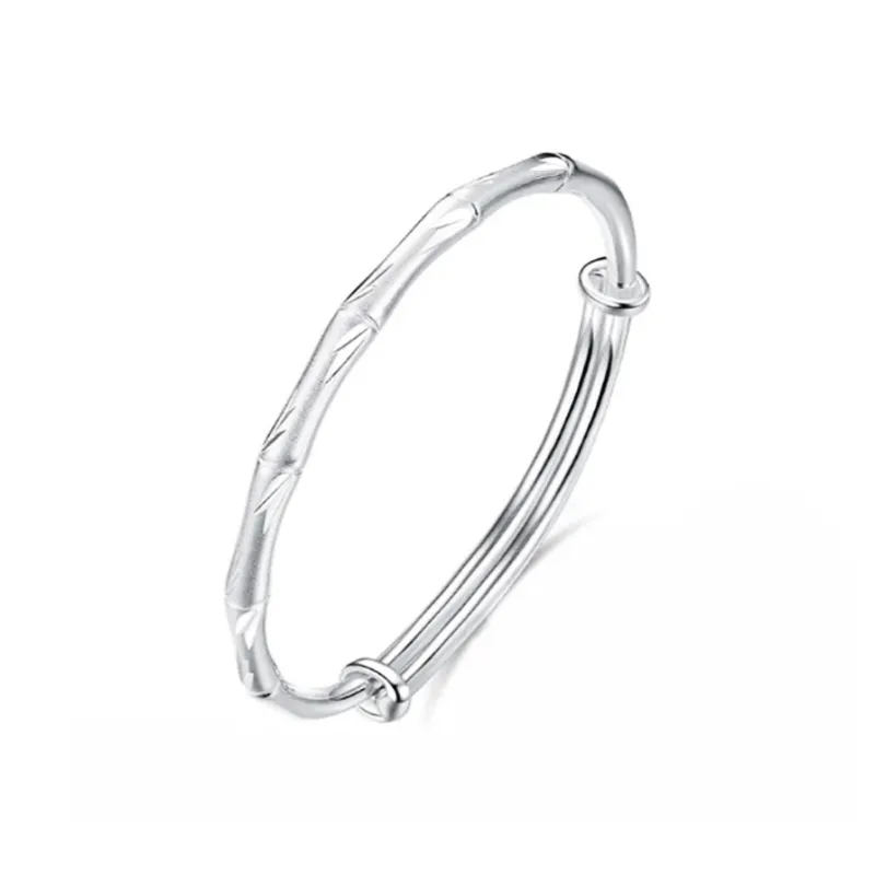 Shang Yinfu 999 Fine Silver Bangles Women's-0
