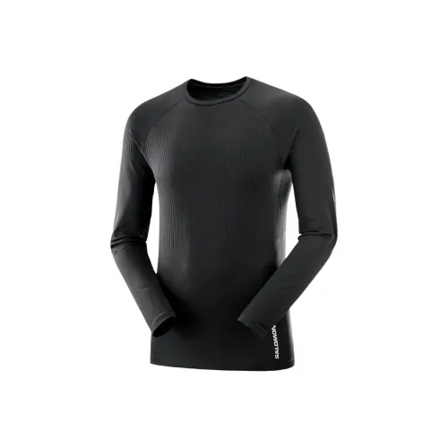SALOMON Sense Aero Seamless T Shirt Men's Black