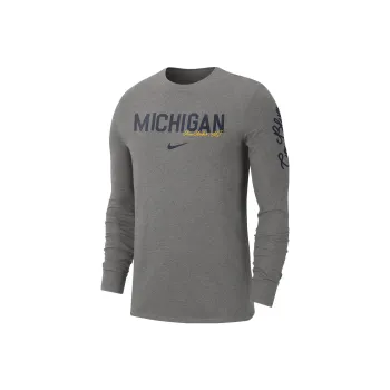 Nike T Shirts Men Dark Gray Heather Flower