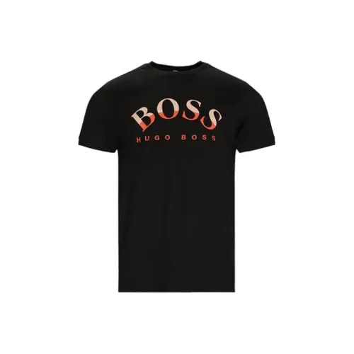 HUGO BOSS T Shirts Men Black