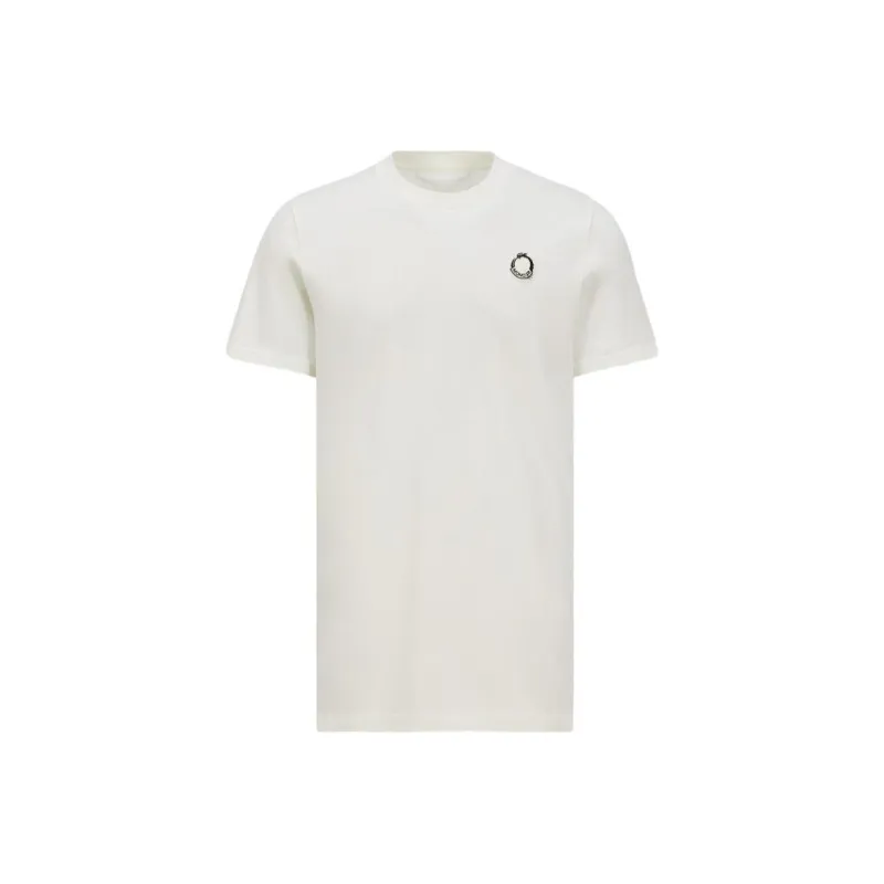 Moncler Appliqué logo Cotton T shirt-0