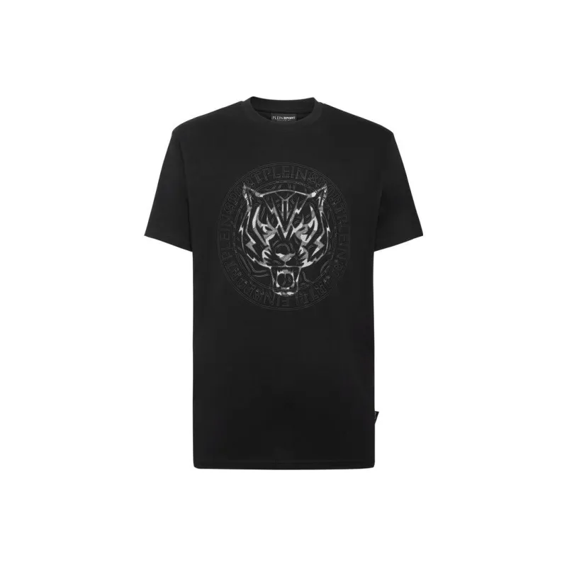 PLEIN SPORT Tiger print T shirt-0