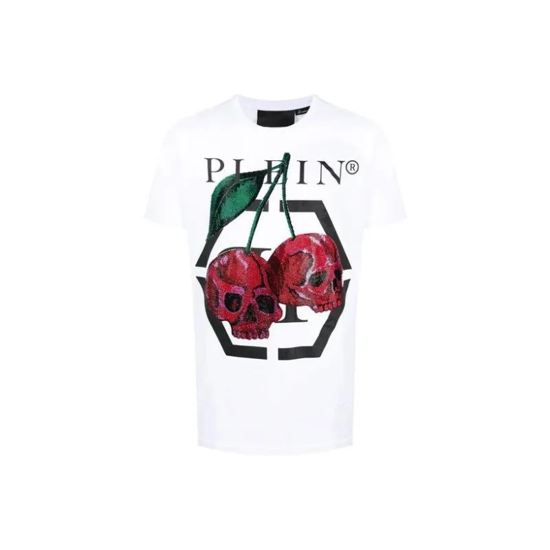 PHILIPP PLEIN T Shirts Men White-0