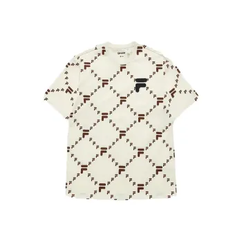 FILA T Shirt Unisex Antique White Imitation