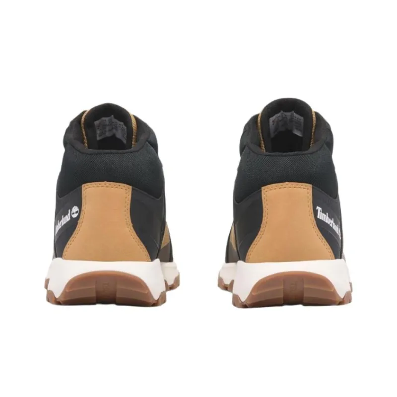 Timberland Winsor Trail Anti Slip Wear Resistant Mid Top Outdoor Shoes Men's Black Brown-4