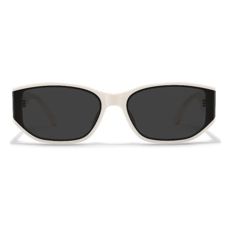 Sagawa Plate Frame Irregular Shape Sunglasses Unisex-7