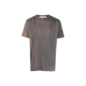 OFF WHITE T Shirts Men Brown