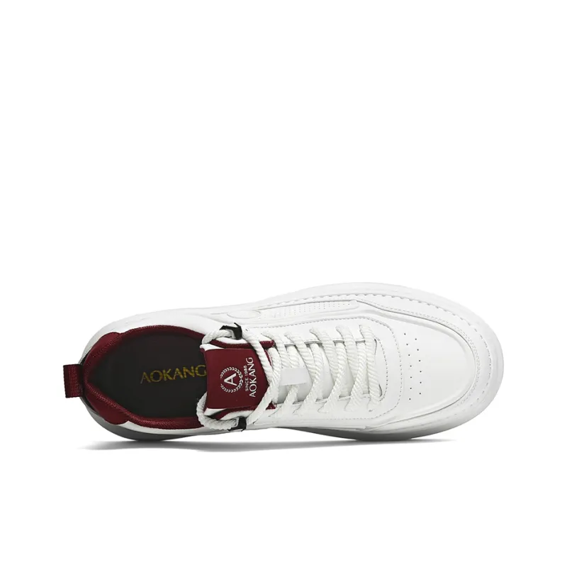 AOKANG Dunk Series Anti Slip Wear Resistant Lightweight Breathable Height Increasing Low Top Skateboard Shoes Men's-4
