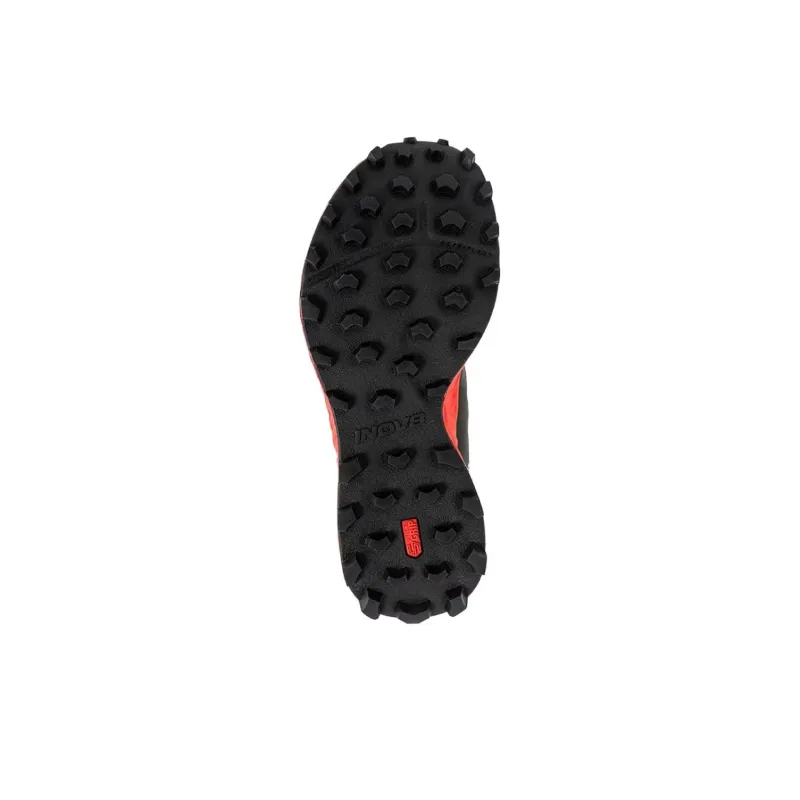 INOV 8 Anti Slip Wear Resistant Low Top Running Shoes Men's Red Black-5