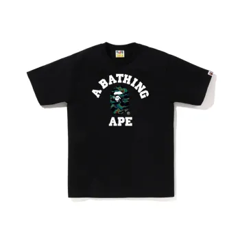 A BATHING APE Thermography College Tee