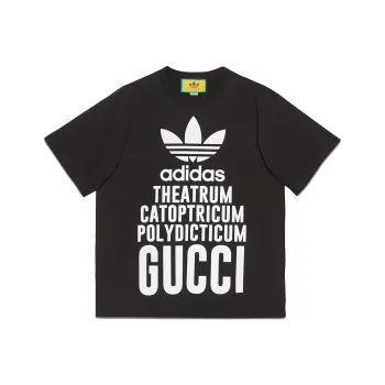 GUCCI x Adidas SS23 T Shirt Men's Black