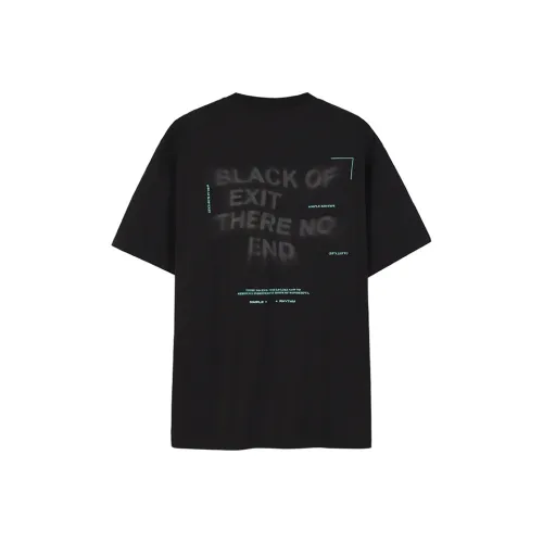 BLACK OF EXIT T Shirts Unisex