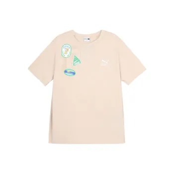 PUMA T Shirts Men Light Khaki