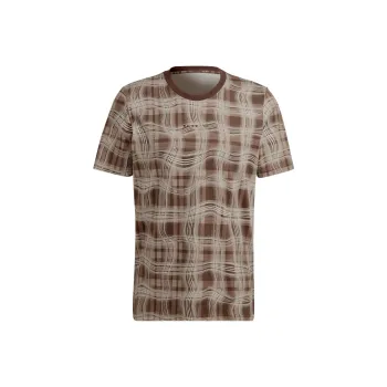 Adidas Originals REVEAL ALLOVER T Shirts Men Pink Brown