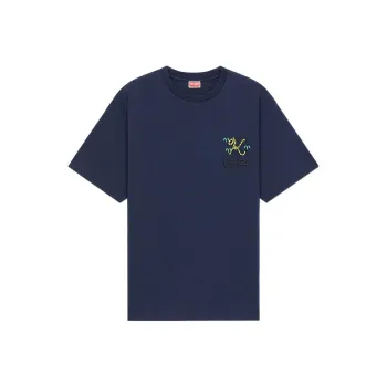 KENZO Nigo Drop2 T Shirts Men Midnight Blue