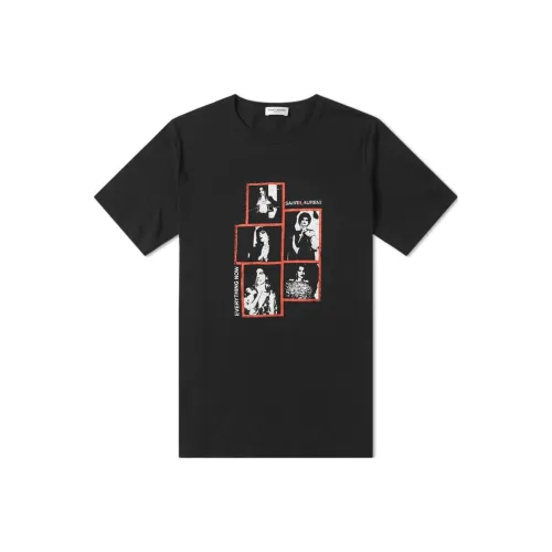 SAINT LAURENT SS23 T Shirt Men's Black