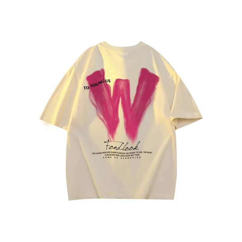 FONDLOOK T Shirt Unisex White Heather Gray-9