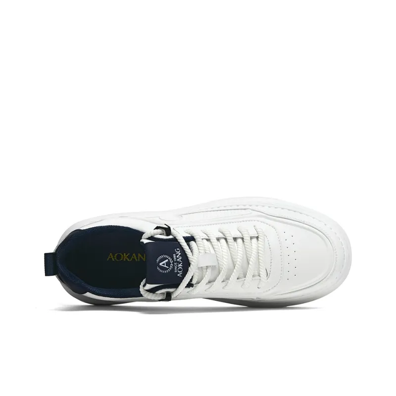 AOKANG Dunk Series Anti Slip Wear Resistant Lightweight Breathable Height Increasing Low Top Skateboard Shoes Men's-11