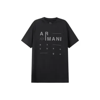 ARMANI EXCHANGE T Shirts Men Black