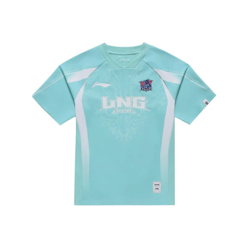 LiNing Sports Life Collection Raglan Sleeve T-Shirt Unisex Ceramic Turquoise-0