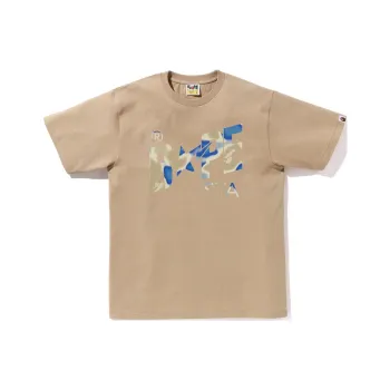 A BATHING APE Gradation Camo Bapesta Tee