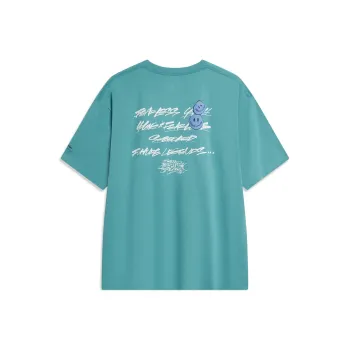 LINING Skateboard T Shirts Unisex French Emerald Green