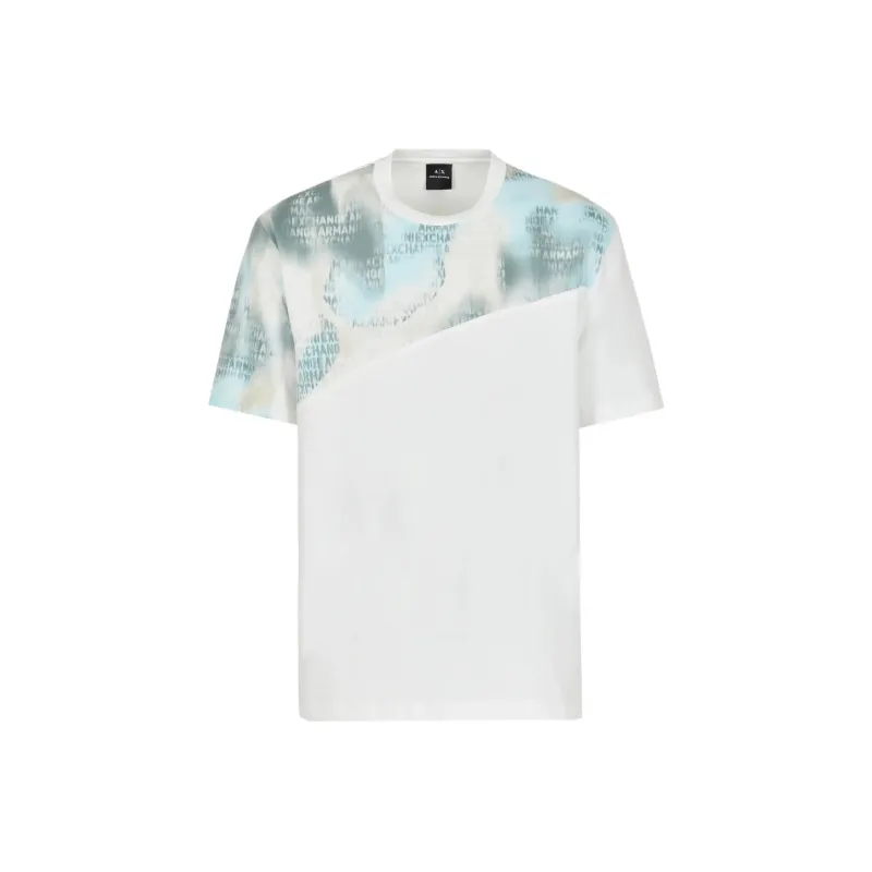 ARMANI EXCHANGE SS24 Drop Shoulder Sleeve T Shirt Men's-4