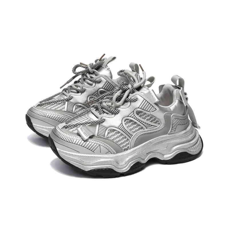 Dawei's House Low Top Chunky Sneakers Women's-14