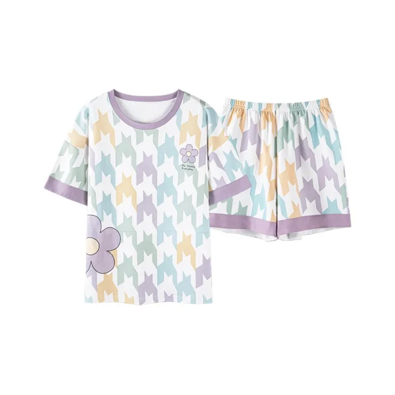 Urban Beauty Pajama Set Women's Cartoon Bear-9