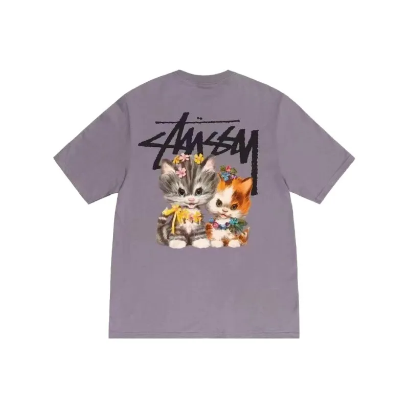 Stussy Kittens Tee White-6