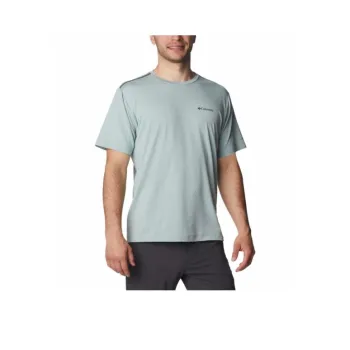 Columbia Tech Trail T-Shirts Men Light Green