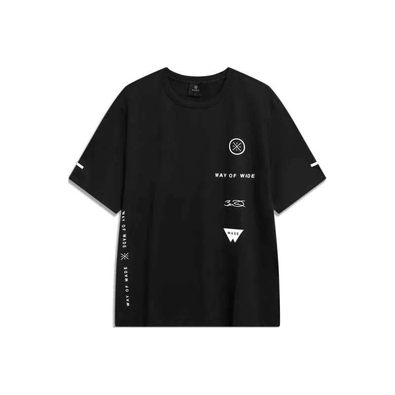 LINING T Shirts Men Black-0