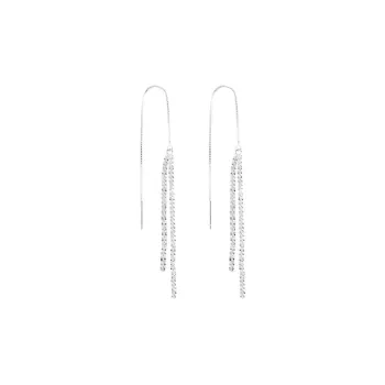 Happy Tide S925 Silver Drop Earrings Women's