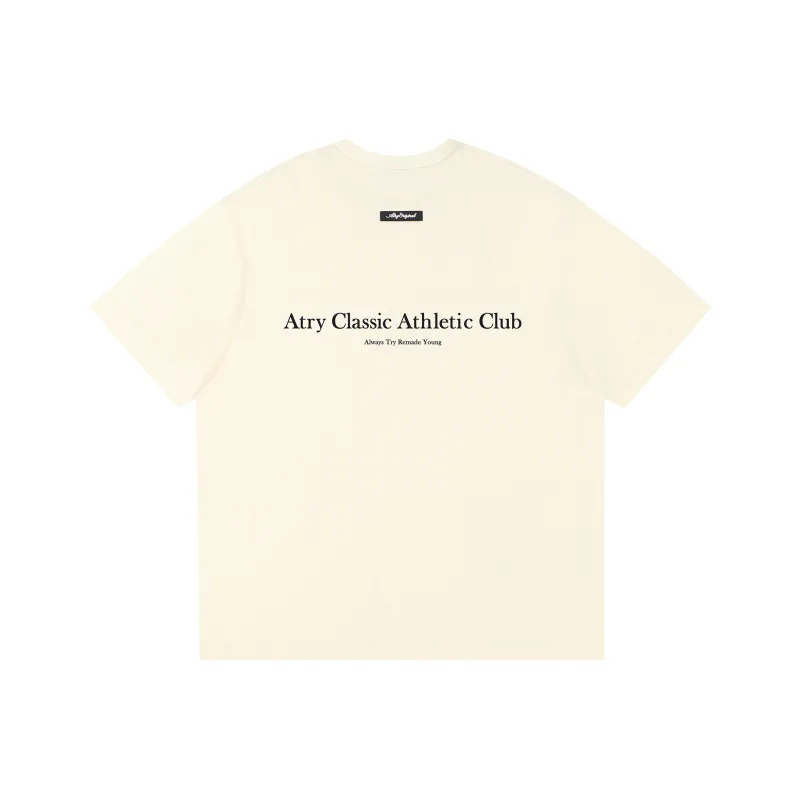 Atry Alphabet Slogan Series T Shirts Unisex-8