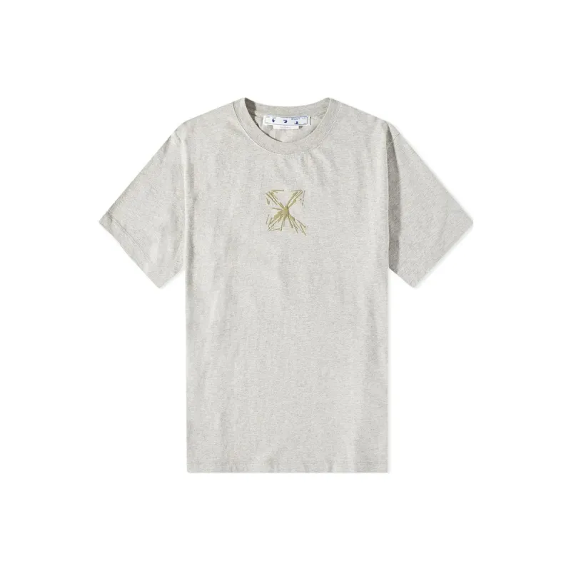 OFF WHITE Splash Arrow Slim S/S Tee-0