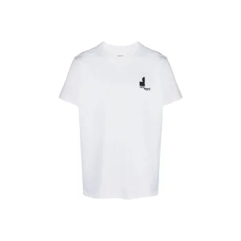 ISABEL MARANT Logo Printed Crewneck T Shirt