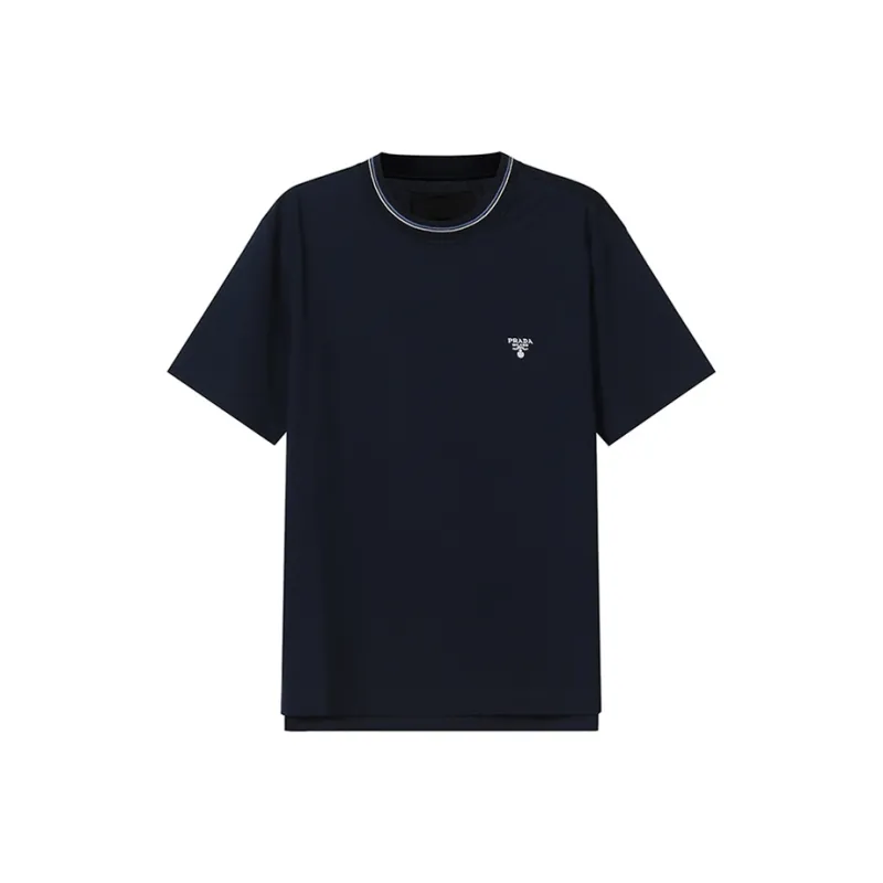 PRADA T Shirts Men Dark Blue-0