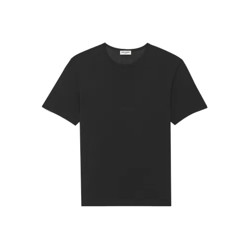 SAINT LAURENT Crewneck Short Sleeved T Shirt