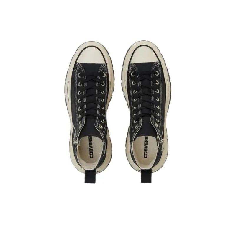 Converse All Star Trekwave Abrasion Resistant Height Increasing High Top Canvas Shoes Unisex Black-3
