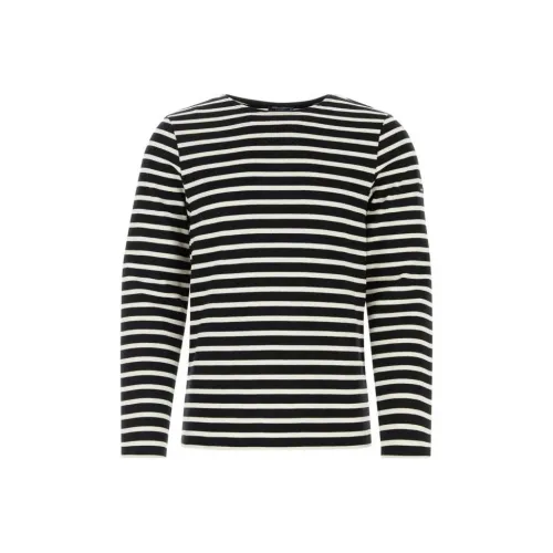 SAINT JAMES Striped Long Sleeved T Shirt