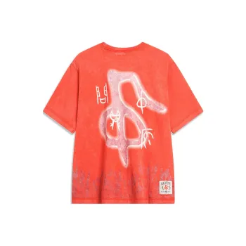 LINING T Shirts Unisex Phoenix Orange