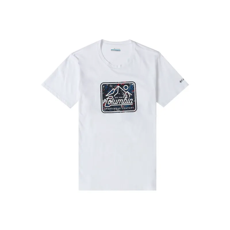 Columbia T Shirts Men White-0