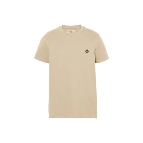 Timberland T-Shirts Men Beige